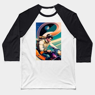 Space Rider Baseball T-Shirt